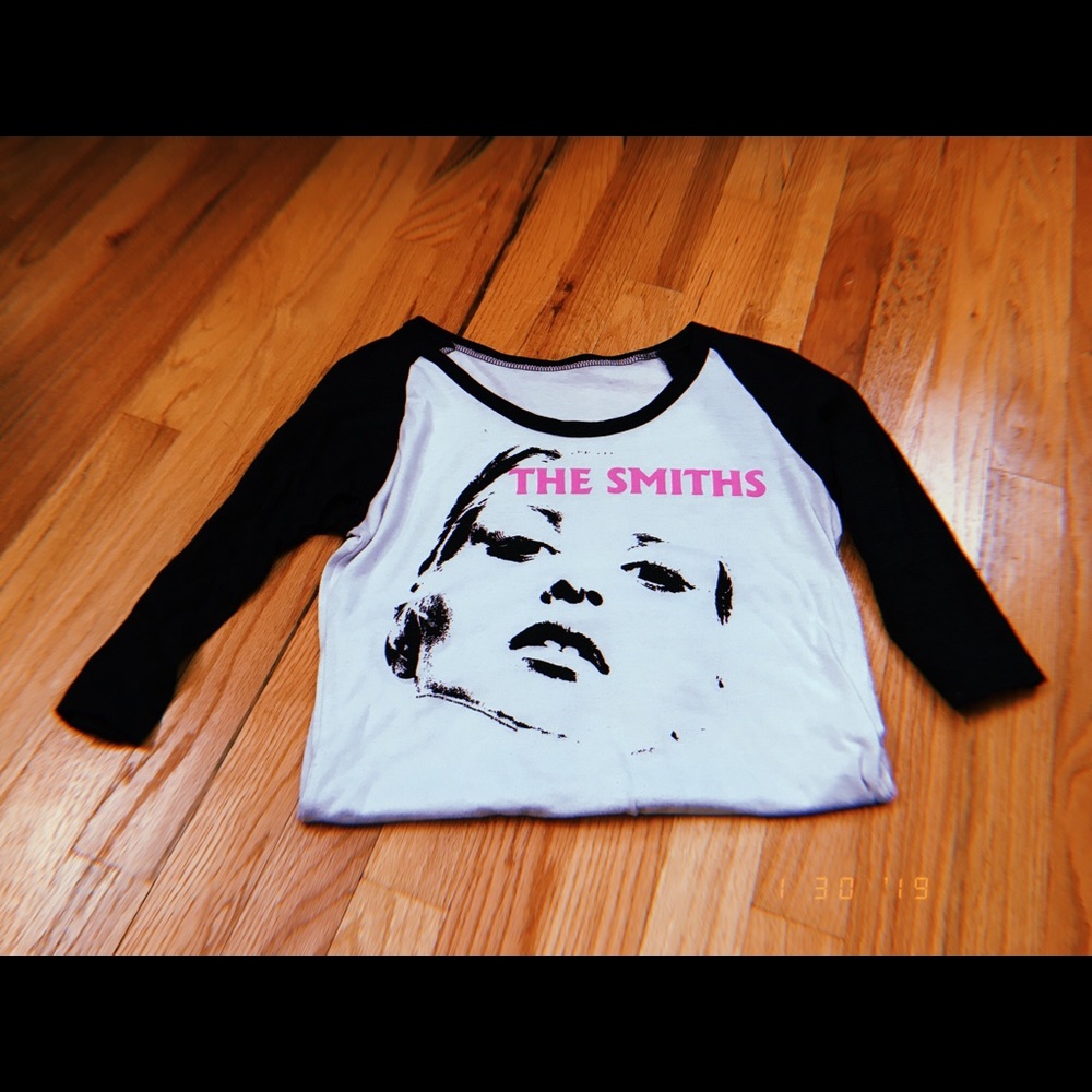 The Smiths raglan sleeve shirt